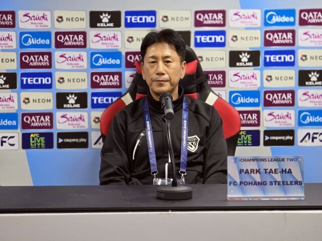 박태하 포항 스틸러스 감독./포항 스틸러스