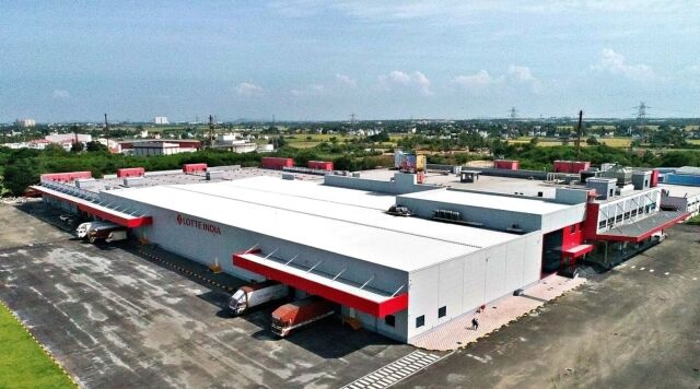 롯데 인도 첸나이 공장 전경. /롯데웰푸드