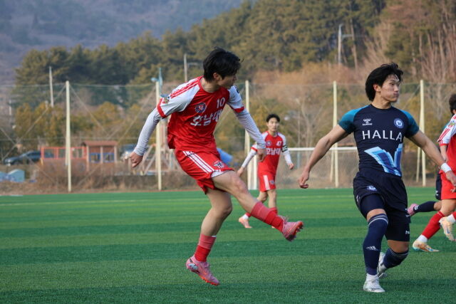 호남대학교 오정진. /한국대학축구연맹 제공