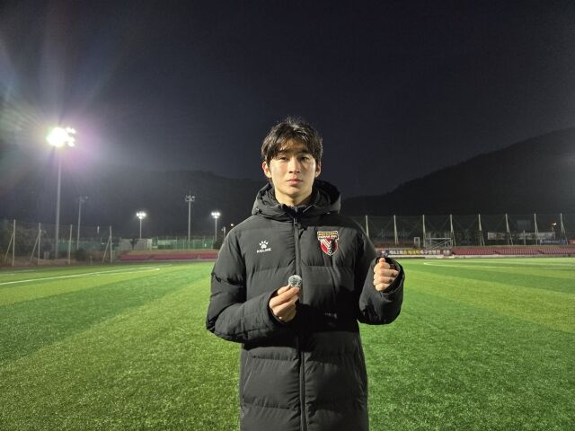 호남대학교 오정진. /한국대학축구연맹 제공