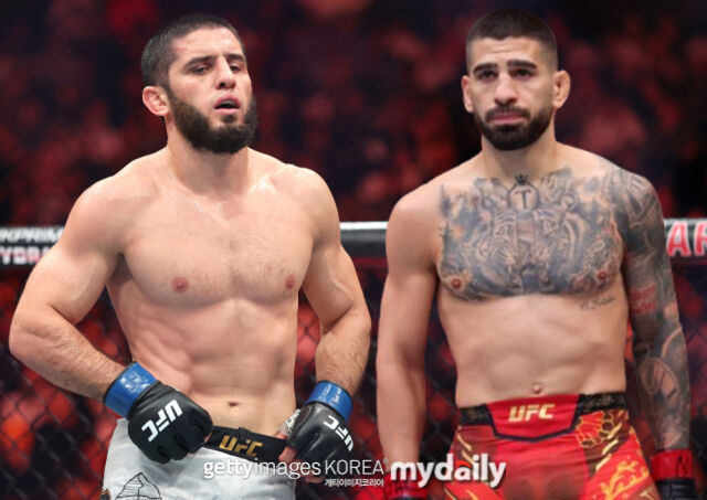 마카체프(왼쪽)와 토푸리아. /게티이미지코리아