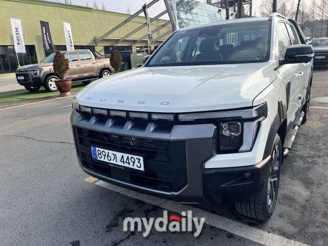 신형 무쏘(롱테크). /심지원 기자