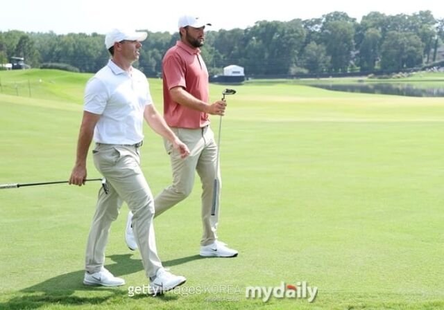 로리 매킬로이(좌), 스코티 셰플러(우)./게티이미지코리아