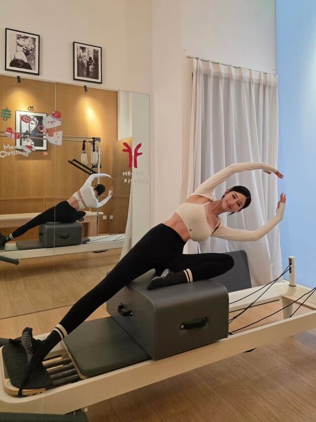 클라라가 필라테스를 하는 근황을 전했다. / 클라라 SNS