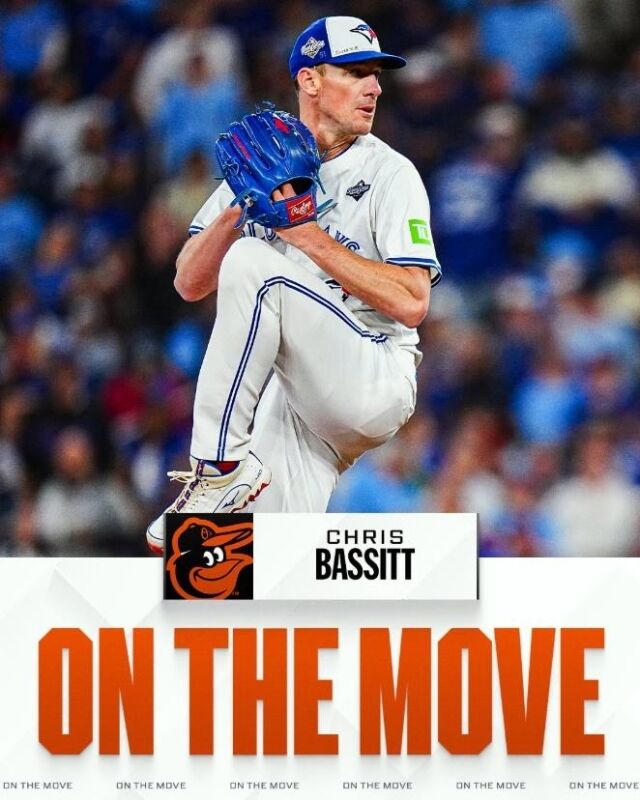 크리스 배싯이 볼티모어로 향한다./MLB