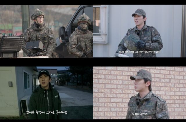 개그맨 김원훈이 자신의 이름을 내건 첫 타이틀 예능으로 대세 행보를 이어가고 있다./넷플릭스 ‘일병 김원훈: 보직의 세계’