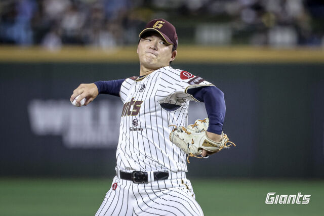 역투하는 박시영./롯데 자이언츠