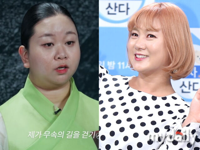 박나래가 출연한 디즈니+ '운명전쟁49'가 논란의 중심에 섰다. / (왼쪽) 디즈니+ '운명전쟁49' (오른쪾) 마이데일리 DB