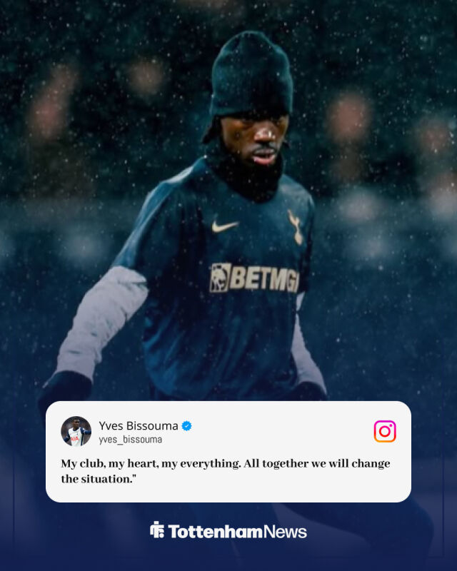 이브 비수마./토트넘 홋스퍼 뉴스