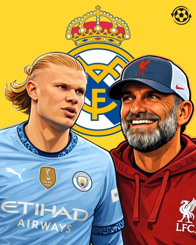 엘링 홀란드와 위르겐 클롭 감독/Transfer News Live