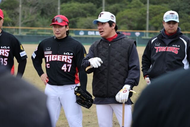 KIA 김주찬 타격코치