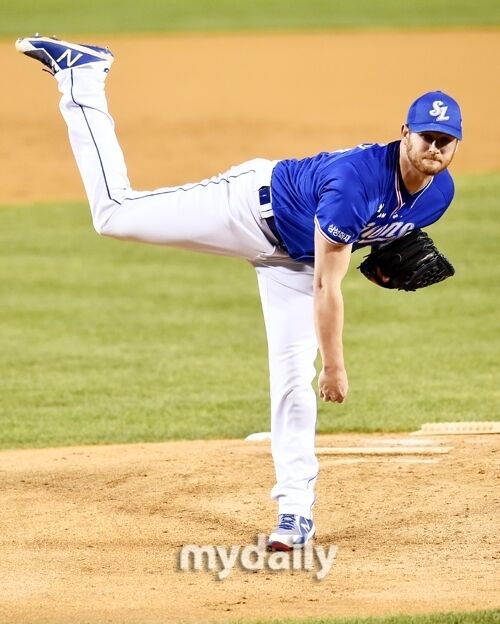 삼성 라이온즈 시절 벤 라이블리./마이데일리