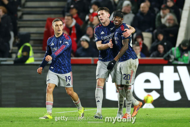 아스날과 브렌트포드 경기장면/게티이미지코리아