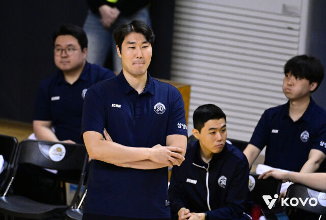 삼성화 고준용 감독 대행재/KOVO