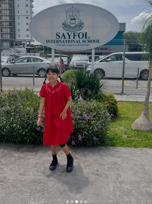 조윤희 딸 로아./소셜미디어