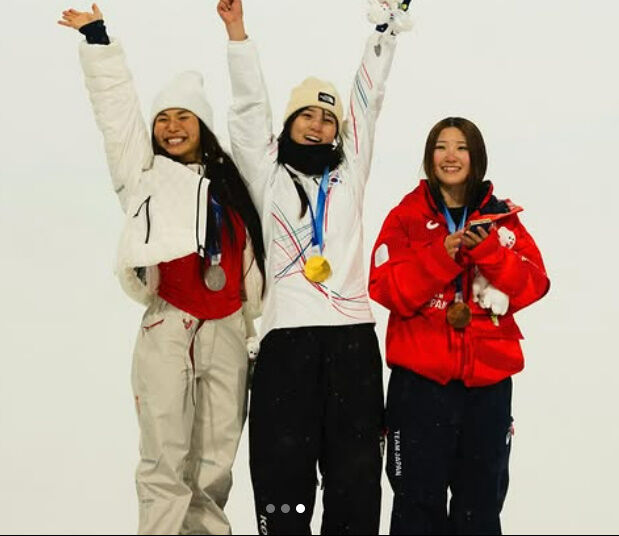 클로이 김, 최가온,오노 미츠키./소셜미디어