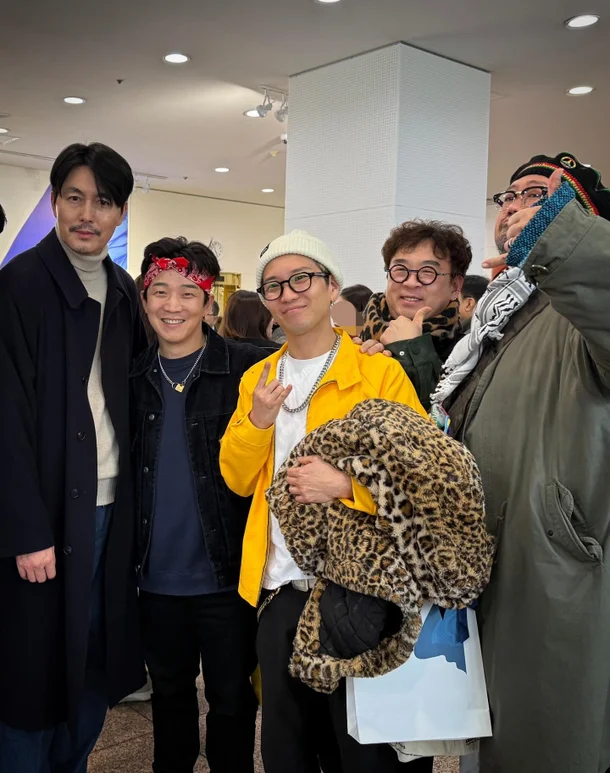 정우성, 크라잉넛./ SNS