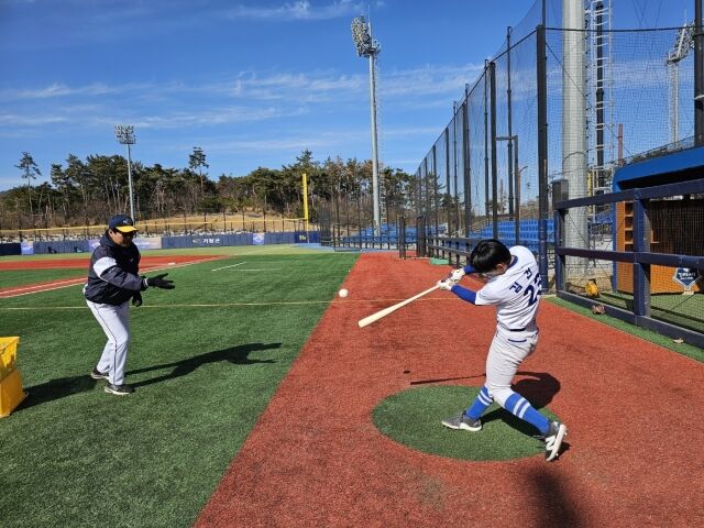 캠프 현장 사진./KBO