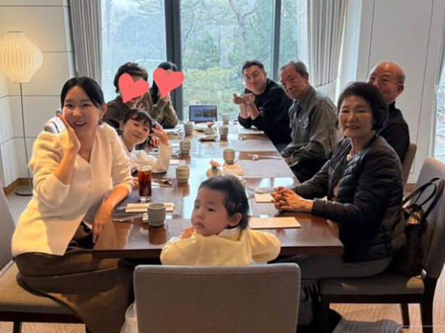 이지혜가 설 명절을 맞아 양가 가족을 모시고 식사 자리를 가졌다. / 이지혜 소셜미디어