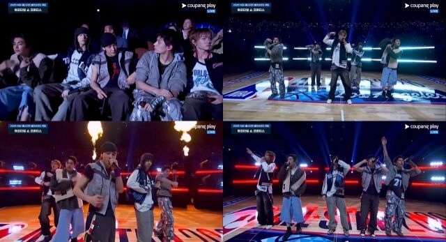 코르티스 / 쿠팡플레이 NBA 중계 화면