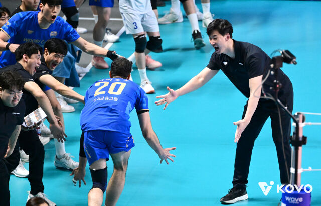 박철우 감독대행./KOVO