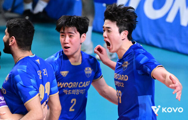 한태준과 김지한./KOVO