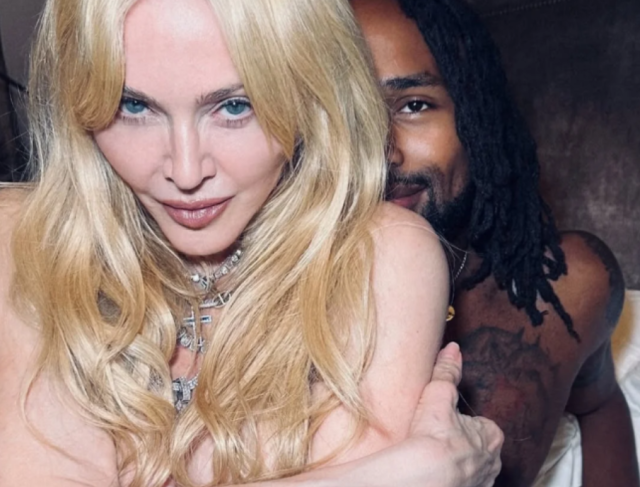 팝스타 마돈나와 연인 아킴 모리스./마돈나 소셜미디어