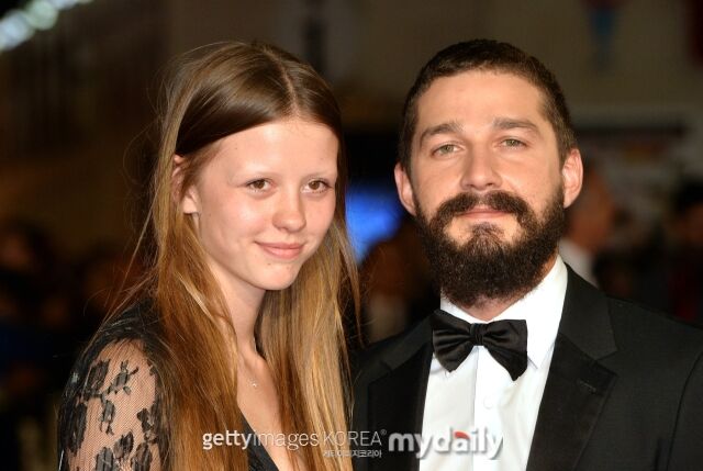 미아 고스, 샤이아 라보프./게티이미지코리아