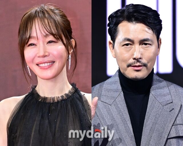 배우 엄지원, 배우 정우성/마이데일리 DB