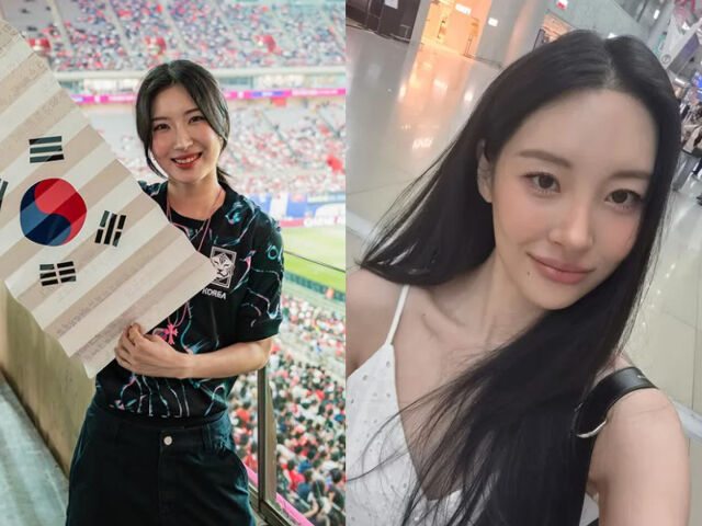 쇼트트랙 선수 김길리가 선미와 닮아 화제가 되고 있다. / (왼쪽)김길리 소셜미디어(오른쪽)선미 소셜미디어