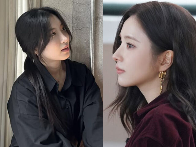 김길리의 옆모습이 배우 신세경과 닮아 화제가 되고 있다. / (왼쪽) 김길리 소셜미디어 (오른쪽) 신세경 소셜미디어