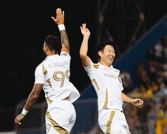 손흥민과 부앙가/LAFC