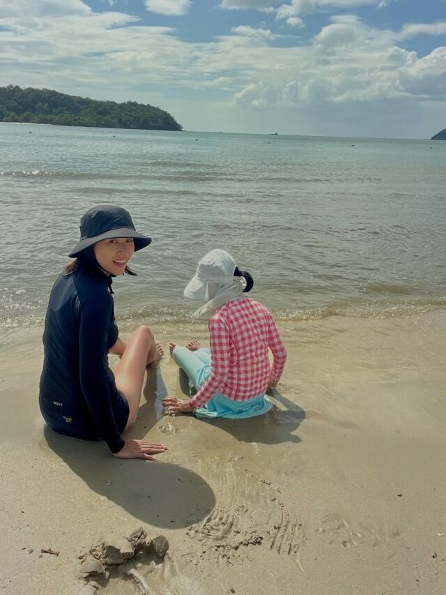 조윤희가 딸 로아와 함께한 휴가 일상을 공개했다. / 조윤희 SNS