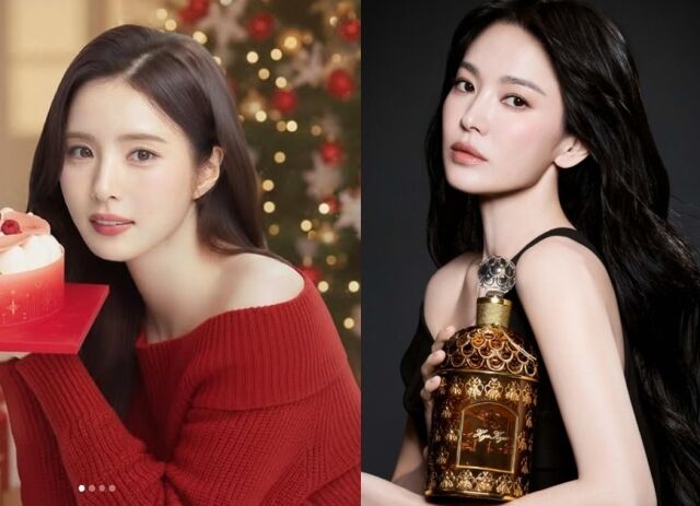 배우 신세경(왼쪽)과 송혜교./신세경, 송혜교 소셜미디어