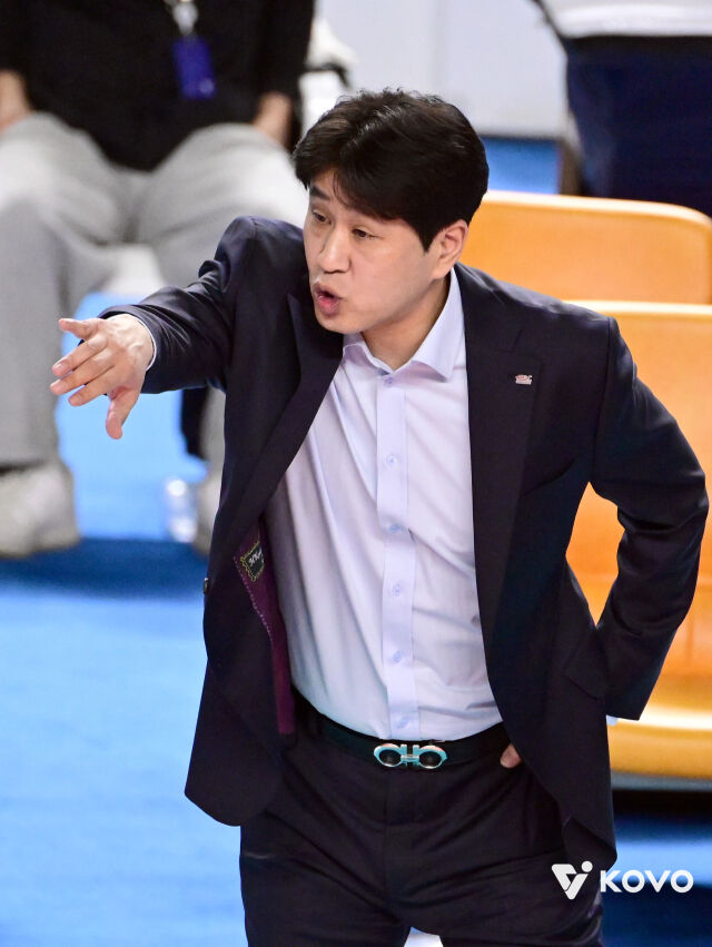 한국도로공사 김종민 감독/KOVO