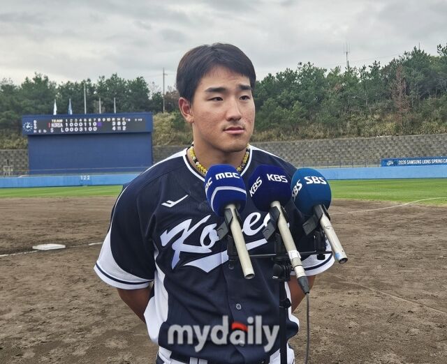 한국 WBC 대표팀 안현민./오키나와(일본)=심혜진 기자