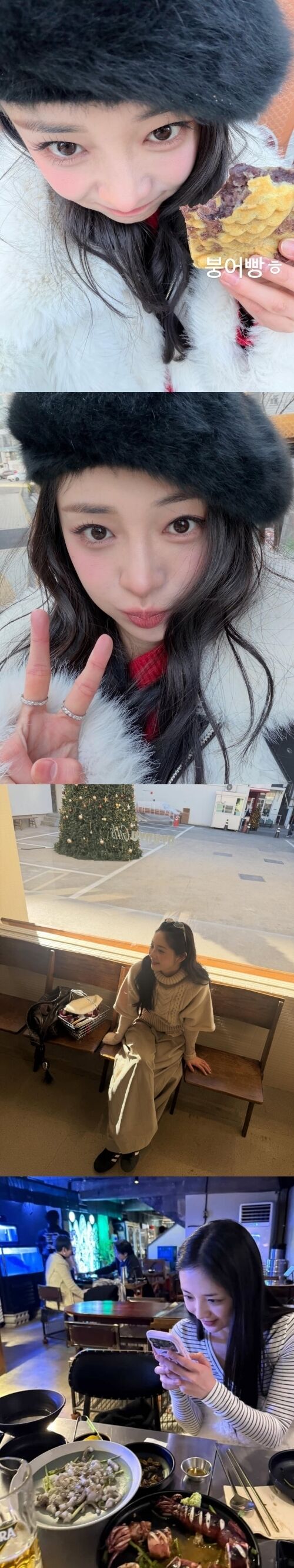 그룹 아이오아이 출신 가수 주결경이 서울을 방문해 인증샷을 남겼다. / 주결경 소셜미디어