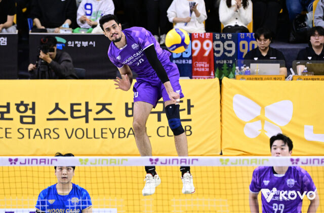 우리카드 아라우조./KOVO