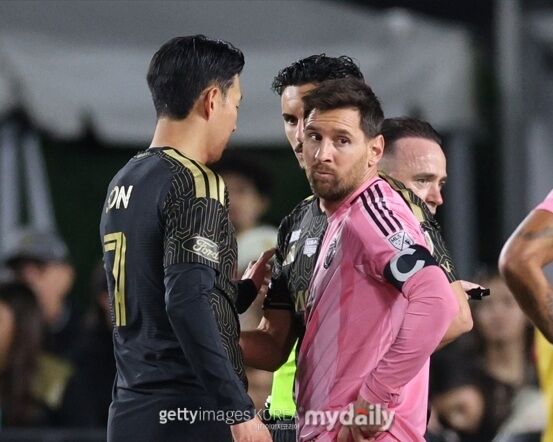 메시와 손흥민/게티이미지코리아