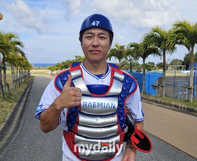 삼성 라이온즈 강민호./오키나와(일본)=심혜진 기자