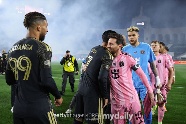 손흥민과 리오넬 메시./게티이미지코리아