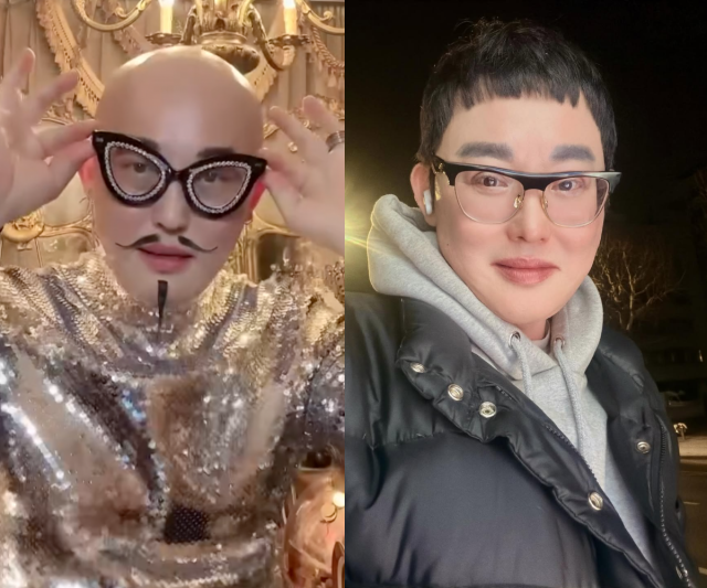 황재근이 이전과 달라진 비주얼로 관심을 모았다. / 황재근 SNS