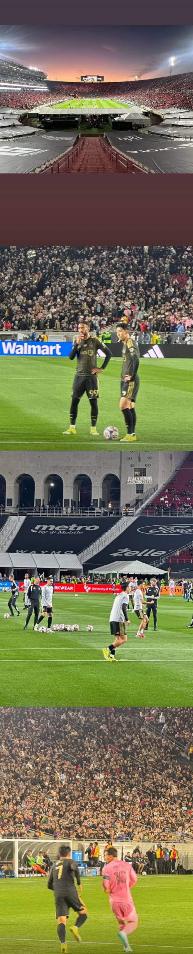 하정우, 류준열이 찍은 손흥민 / 하정우, 류준열 인스타그램