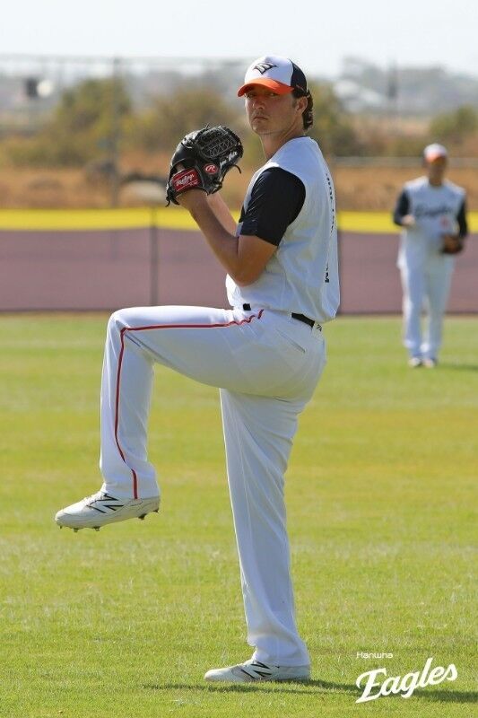 한화 이글스 오웬 화이트./한화 이글스