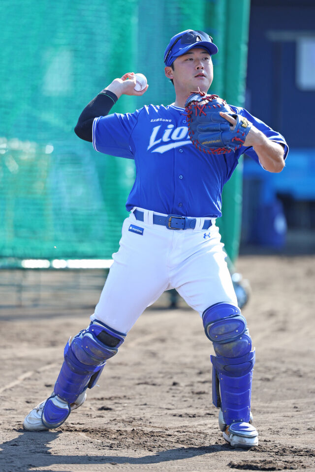 삼성 라이온즈 김재성./삼성 라이온즈