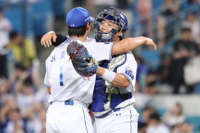 삼성 라이온즈 김재성./삼성 라이온즈