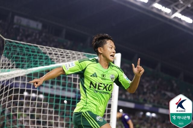 전북 현대 이승우./프로축구연맹