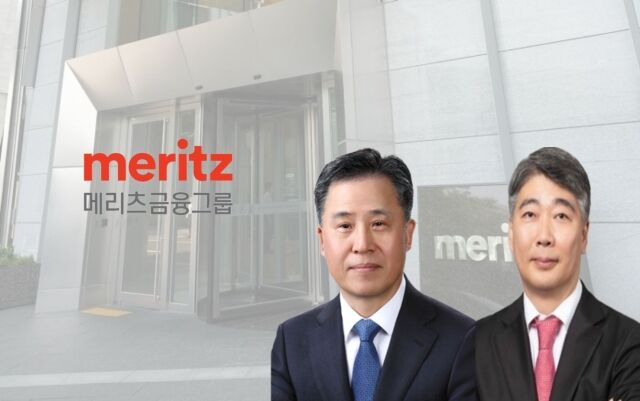 (왼쪽부터)장원재·김종민 메리츠증권 대표. /그래픽=이보라 기자