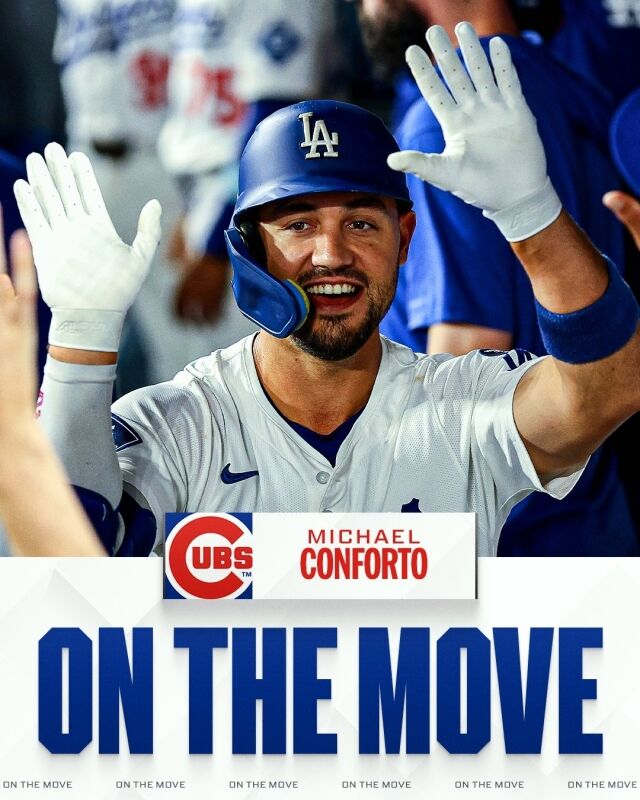 마이클 콘포토가 시카고 컵스로 향한다./MLB SNS 캡처