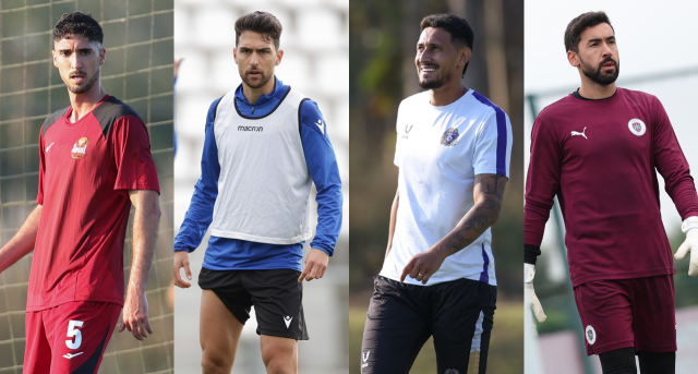 왼쪽부터 로스(서울), 이비자(인천), 엘쿠라노(안양), 노보(용인)/한국프로축구연맹